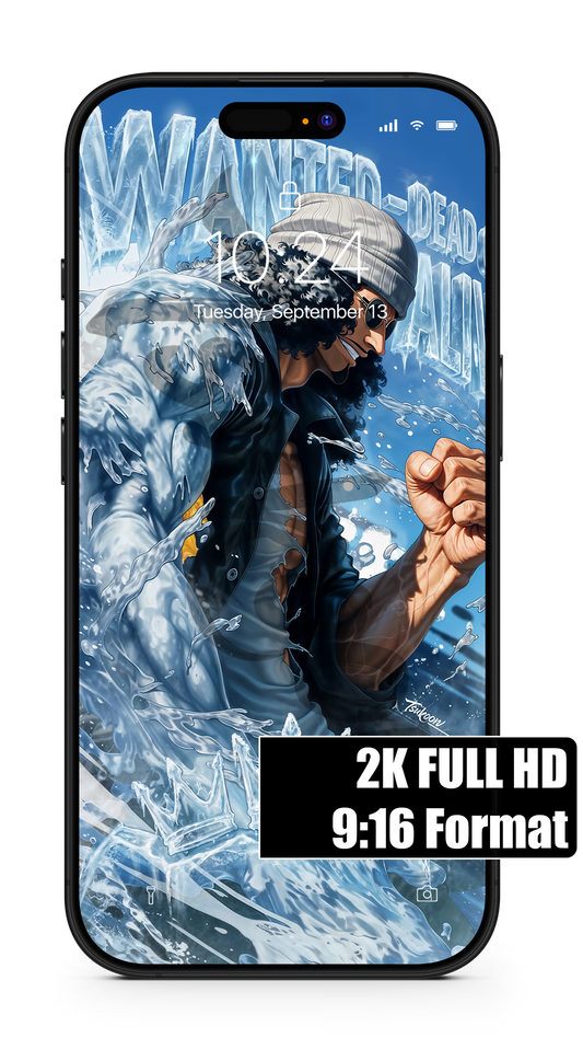 WANTED VOL.4 ฿ - Kuzan 'Aokiji' | One Piece