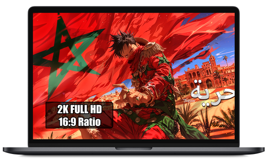 Flags of Freedom Morocco wallpaper