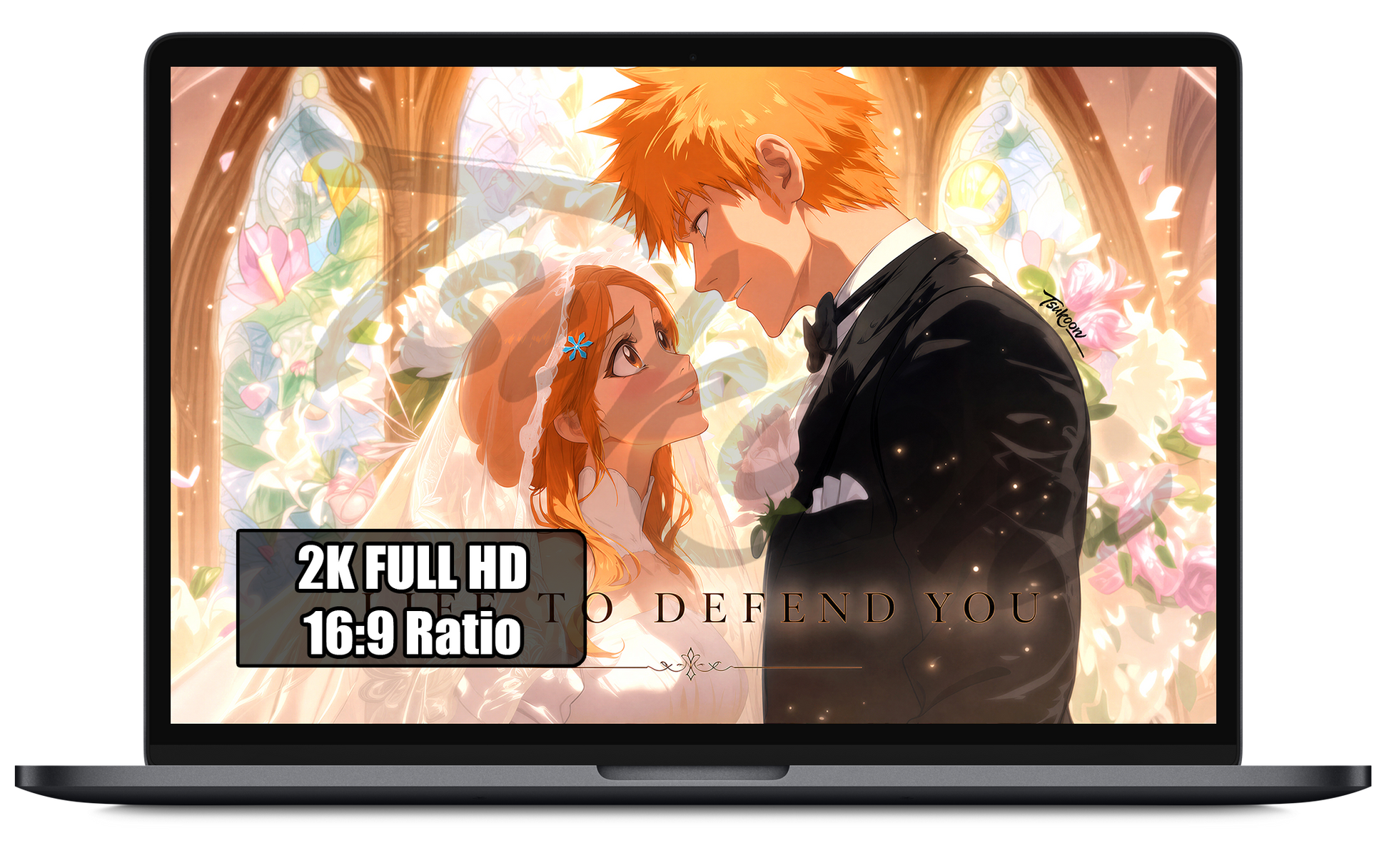 Orihime and Ichigo Life To Defend You wallpaper