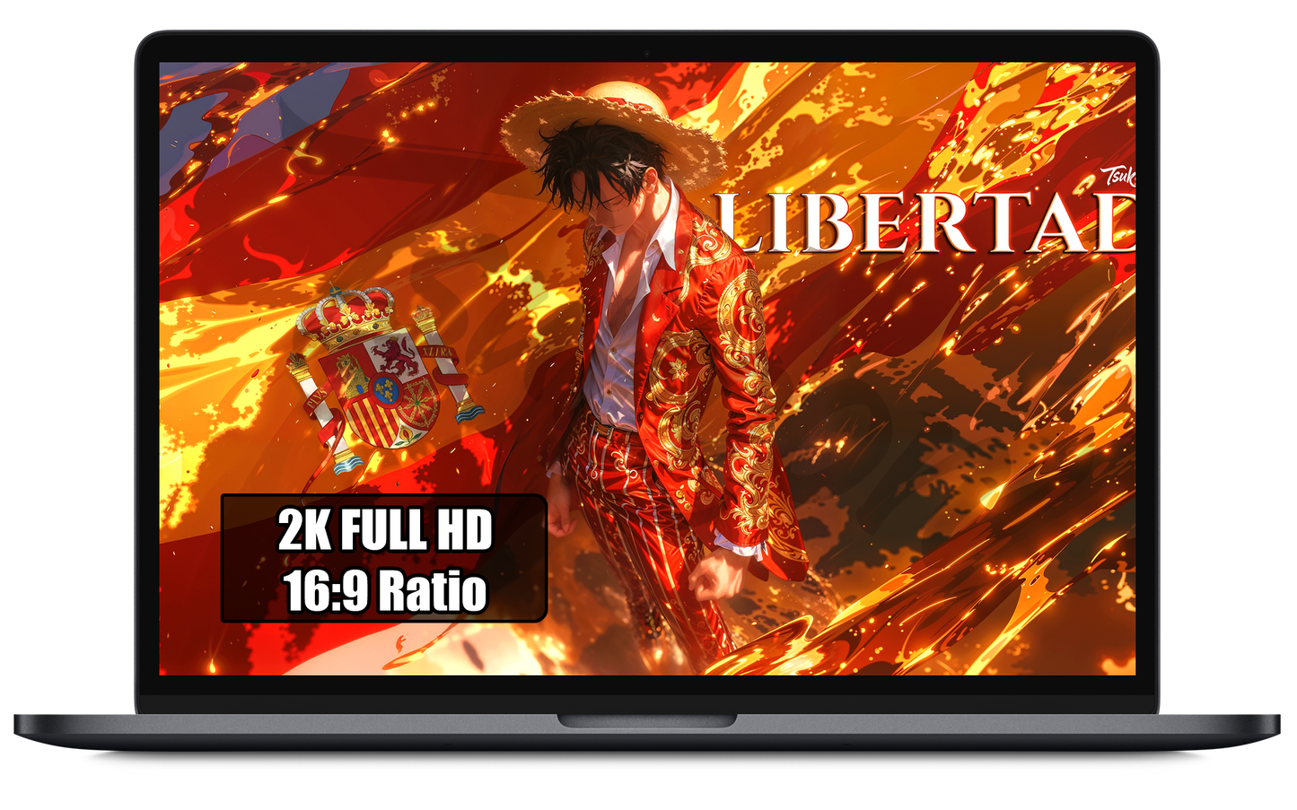 Flags of Freedom Spain wallpaper