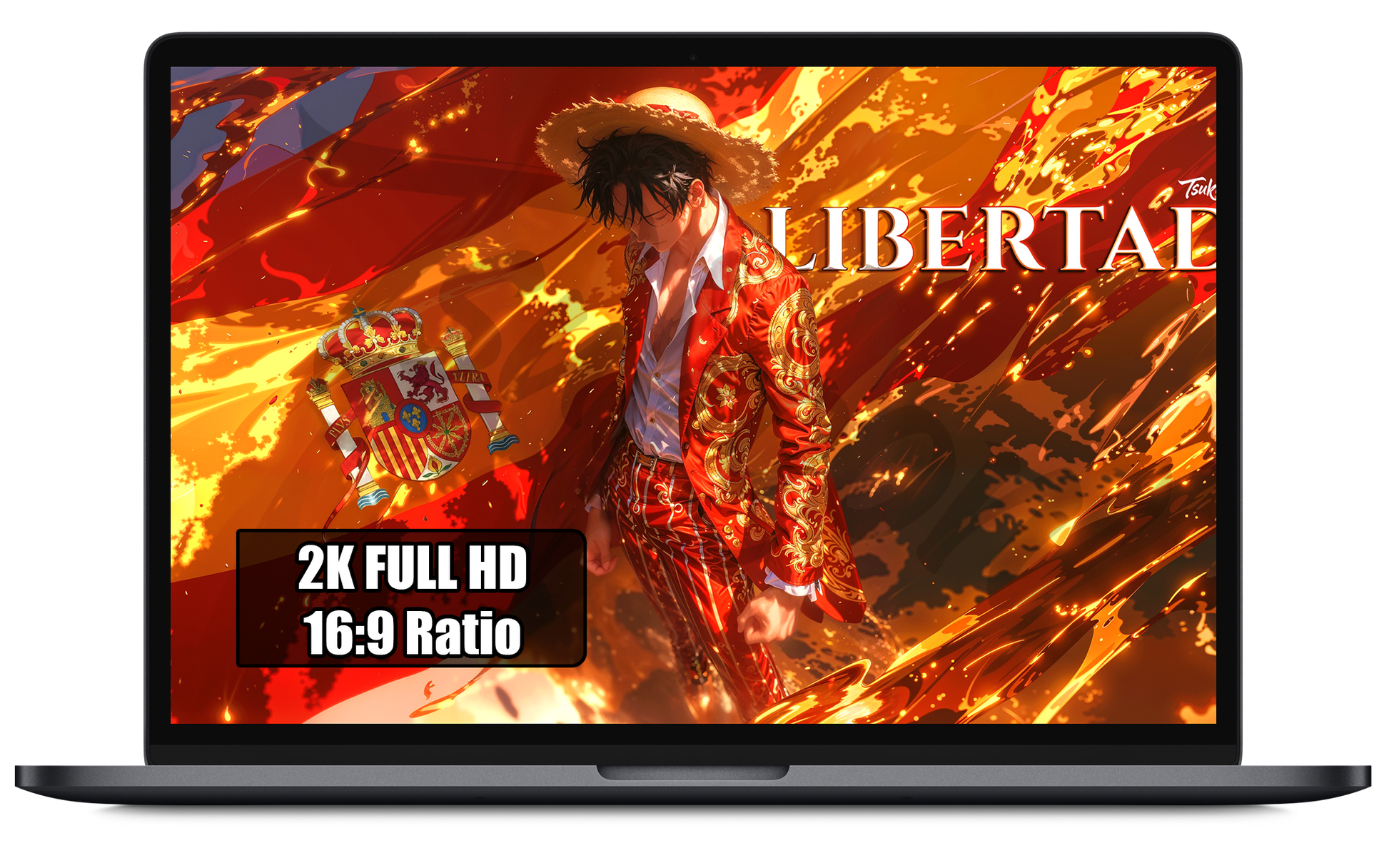 Flags of Freedom Spain wallpaper