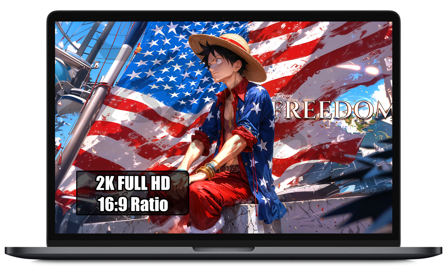 Flags of Freedom USA wallpaper
