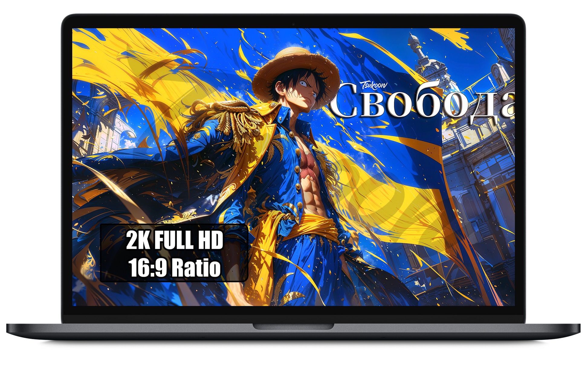 Flags of Freedom Ukraine wallpaper
