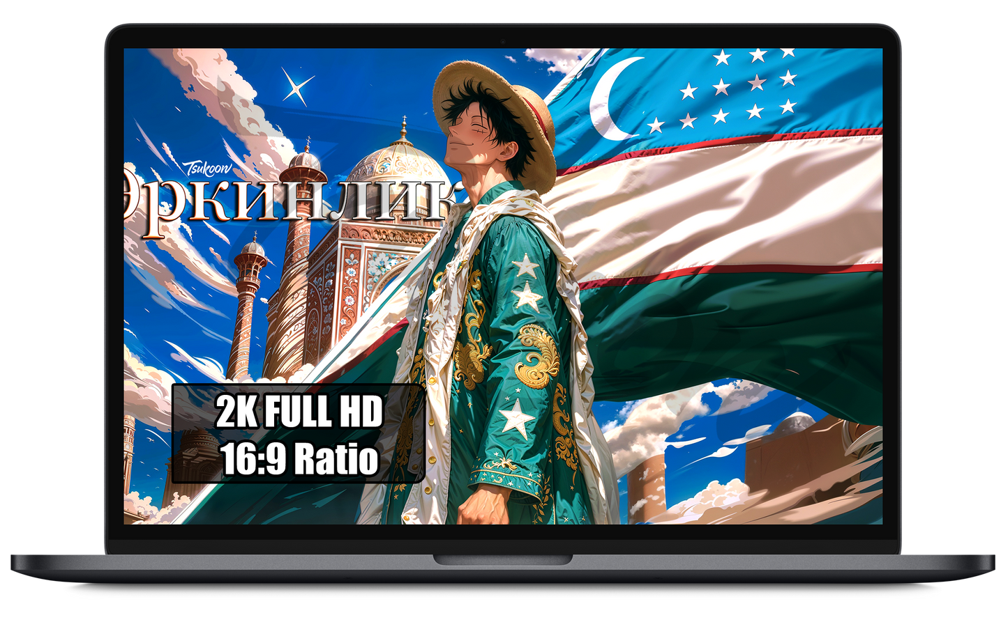 Flags of Freedom Uzbekistan wallpaper