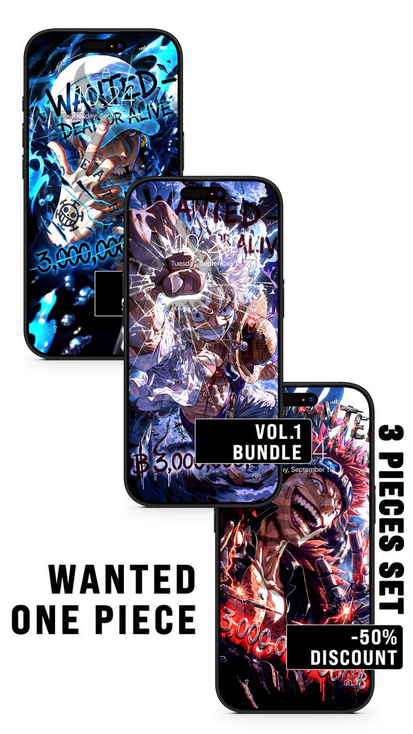 BUNDLE - WANTED DEAD OR ALIVE VOL.1 — One Piece — Pack
