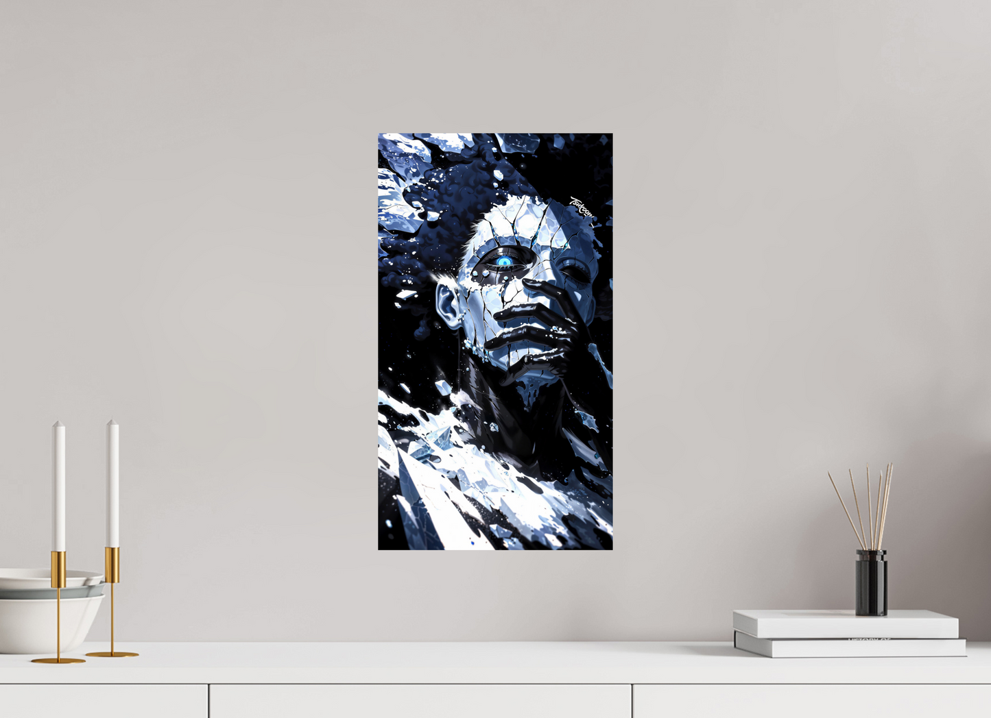 27 x 48 cm, PAPER PRINT MASQUERADE - KUZAN