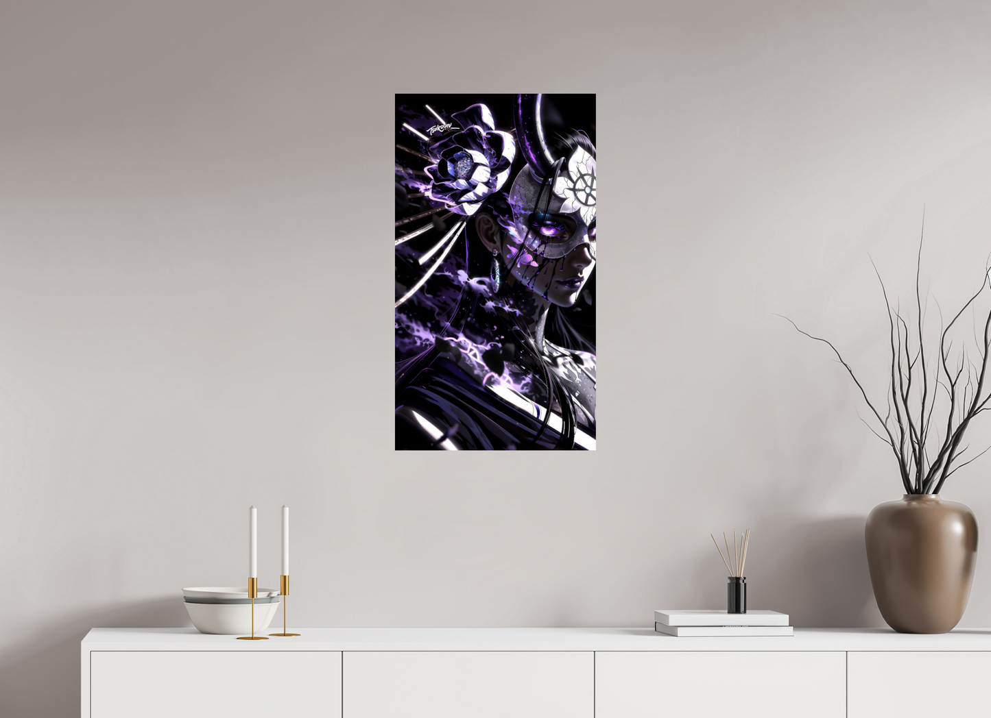 45 x 80 cm, PAPER PRINT MASQUERADE - NICO ROBIN