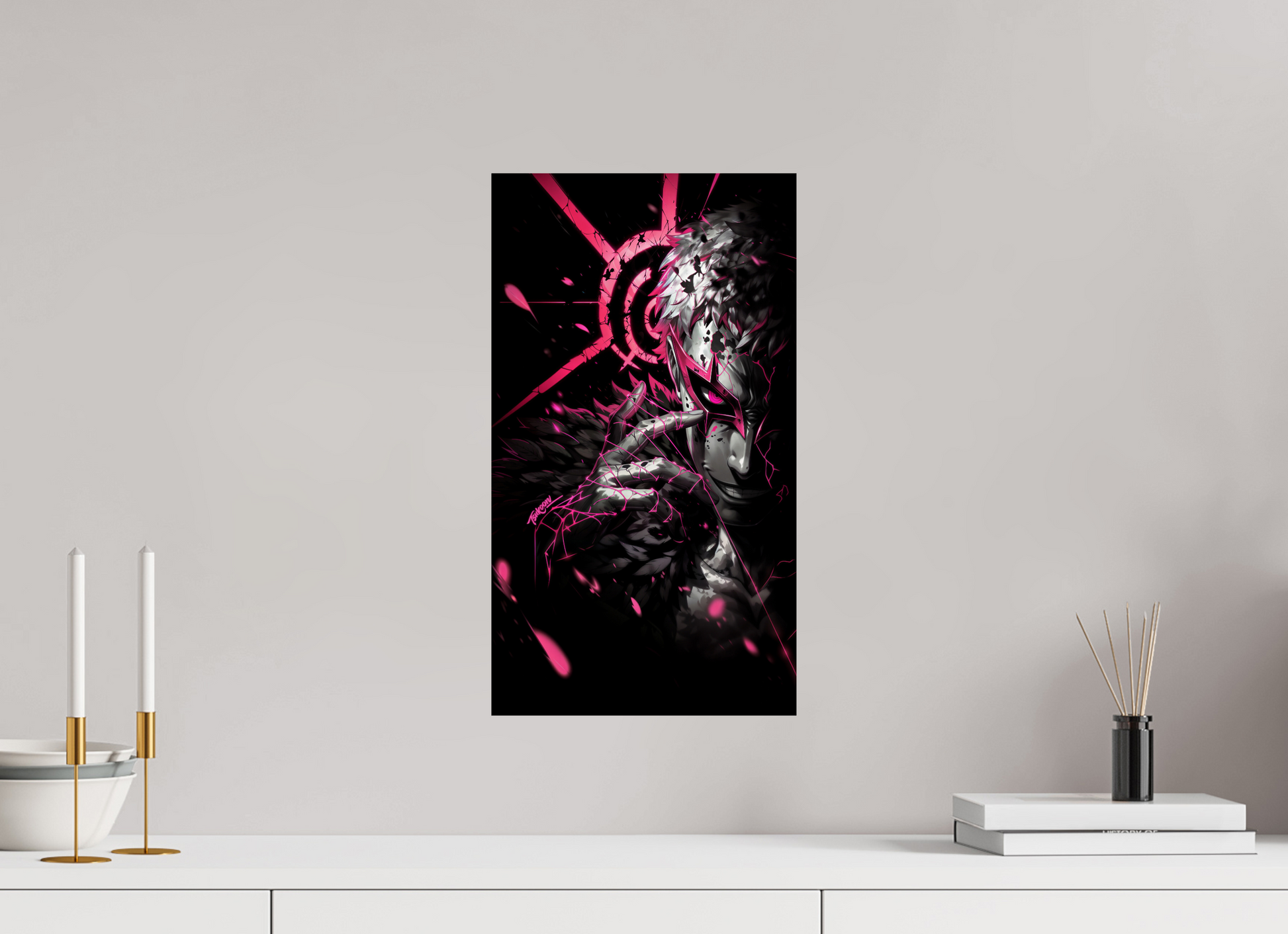 27 x 48 cm, PAPER PRINT MASQUERADE - DOFLAMINGO