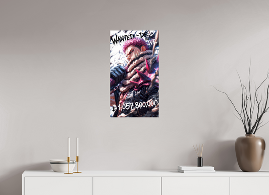 40 x 71,7 cm, PAPER PRINT WANTED - CHARLOTTE KATAKURI