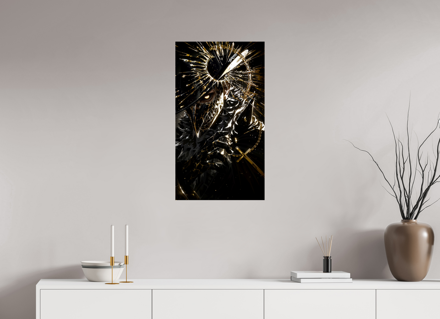 45 x 80 cm, PAPER PRINT MASQUERADE - MIHAWK