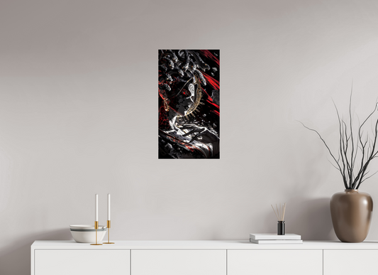 36 x 64 cm, PAPER PRINT MASQUERADE - Boa