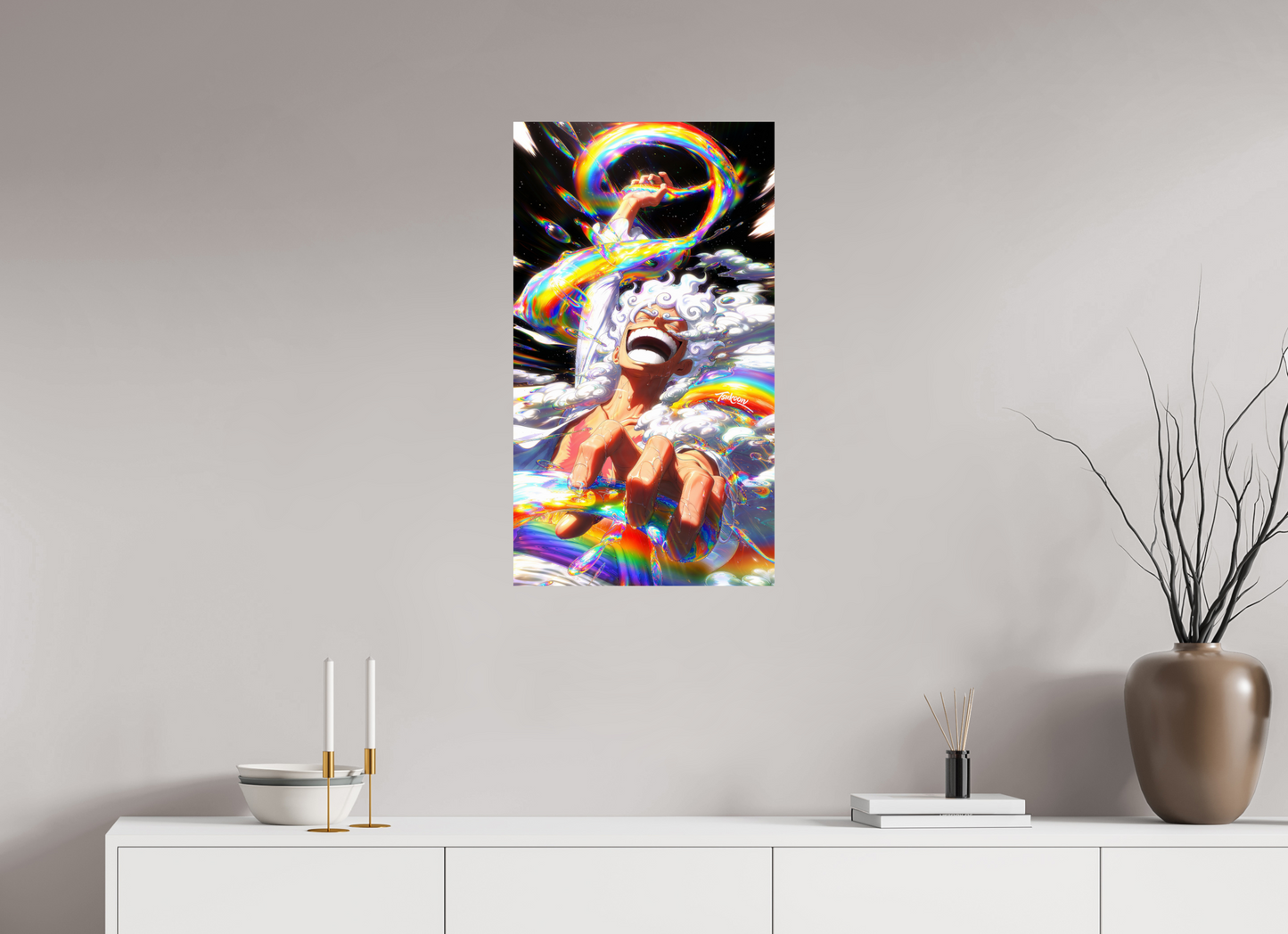 45 x 80 cm, PAPER PRINT ASTRAL SPECTRUM - Monkey D. Luffy | One Piece
