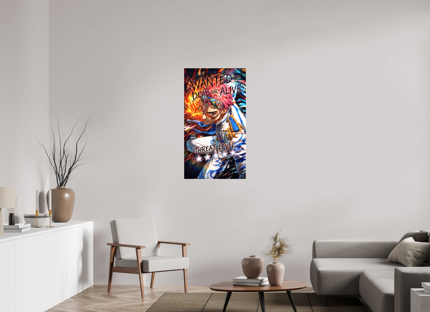 60 x 107,5 cm, PAPER PRINT WANTED - KOBY