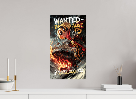 30 x 53,8 cm, PAPER PRINT WANTED - VINSMOKE SANJI