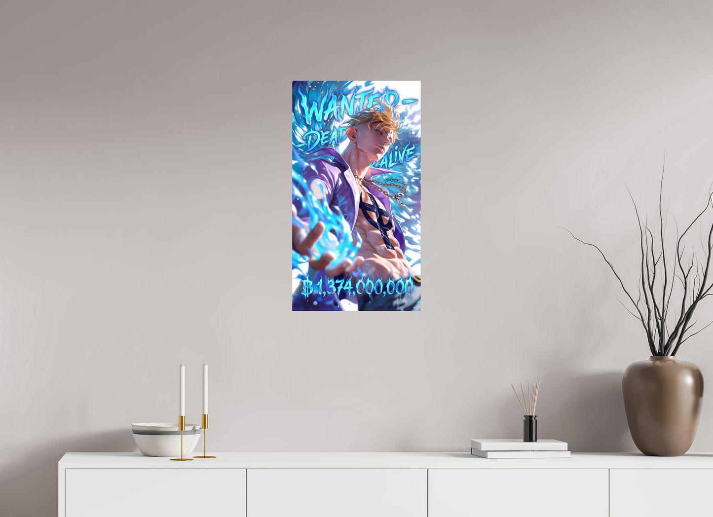 40 x 71,7 cm, PAPER PRINT WANTED - MARCO